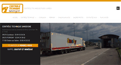 Desktop Screenshot of controle-technique-sanseigne.com