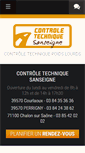 Mobile Screenshot of controle-technique-sanseigne.com